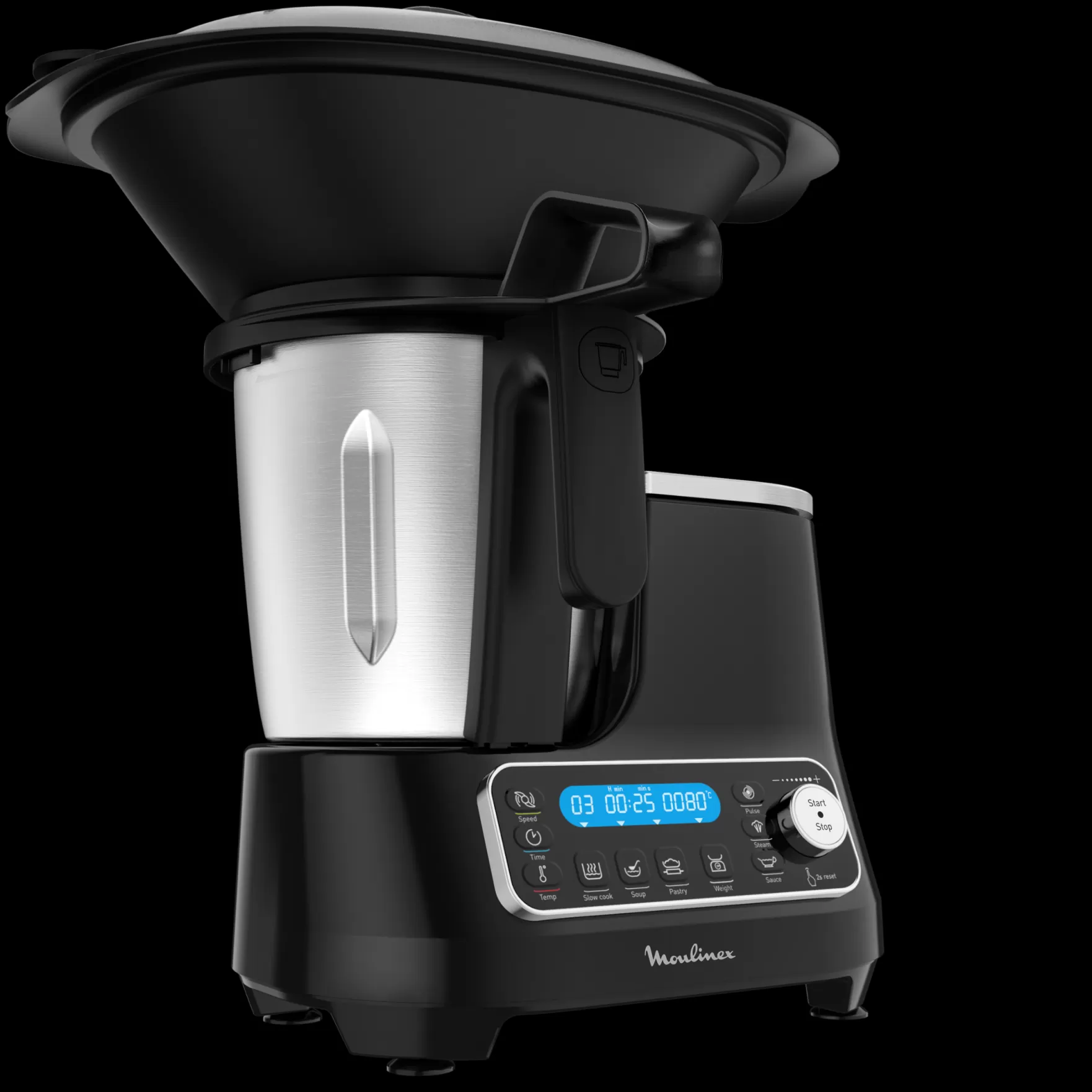 Moulinex Outros Robots De Cozinha Multifunções*CLICKCHEF + PANELA DE VAPOR