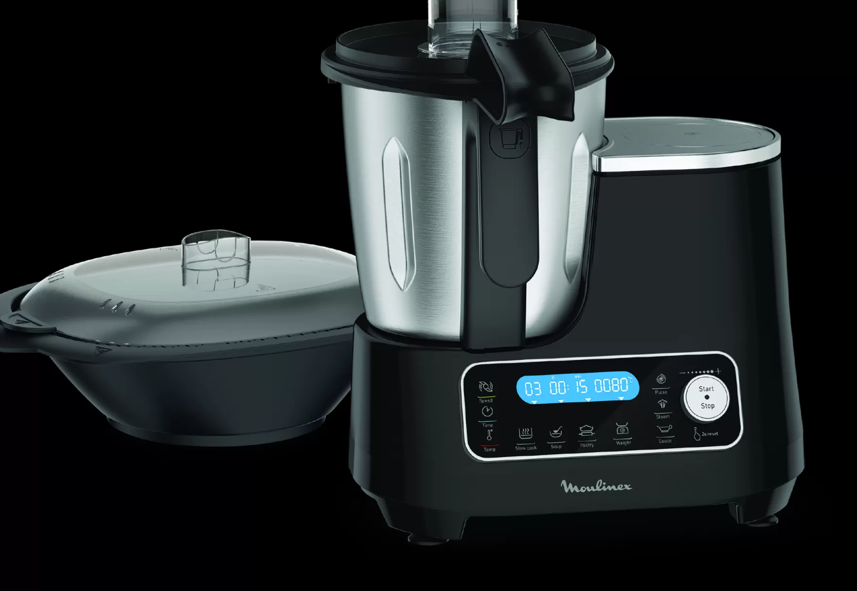 Moulinex Outros Robots De Cozinha Multifunções*CLICKCHEF + PANELA DE VAPOR