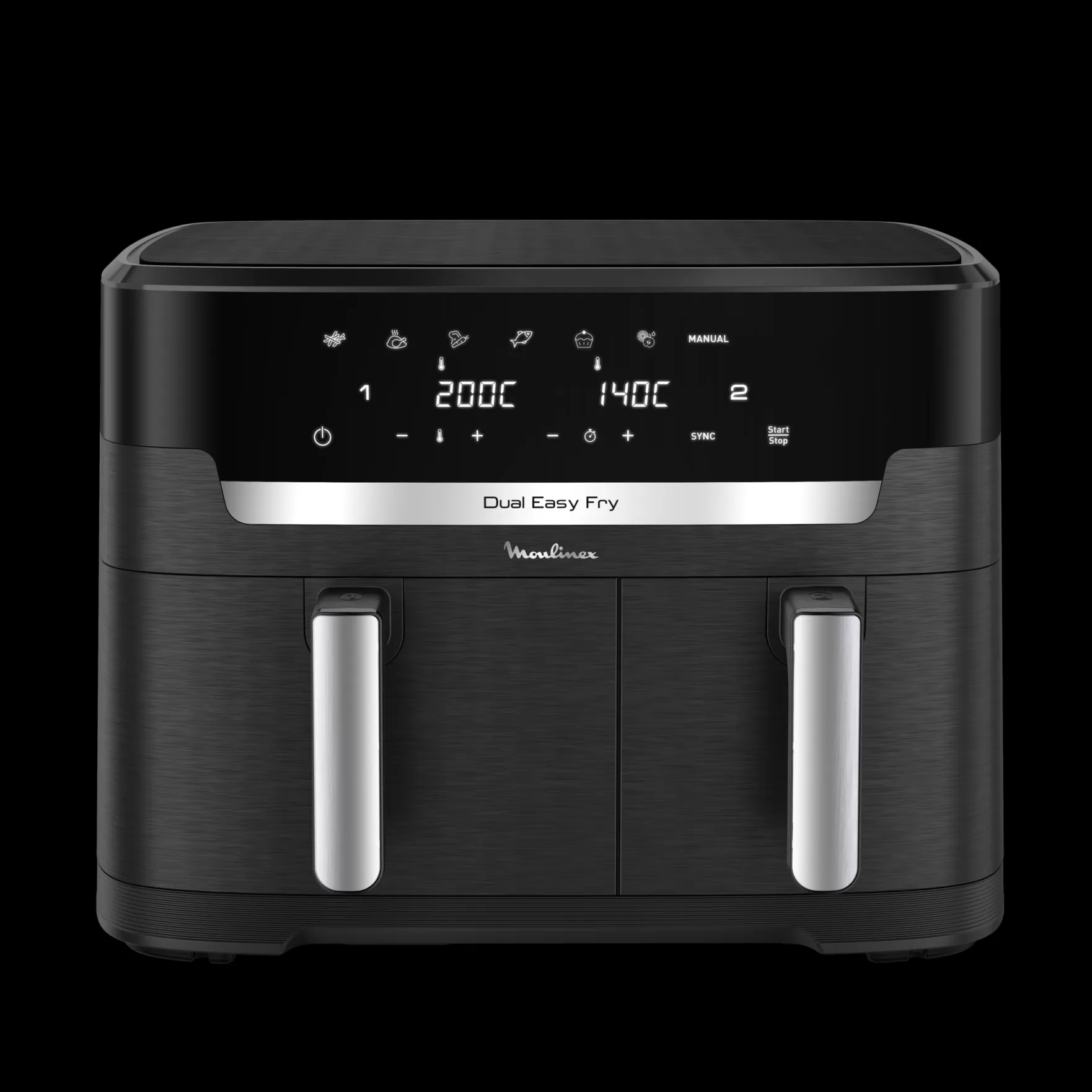 Moulinex Fritadeiras Sem Óleo*Dual Easy Fry XXL 11 L