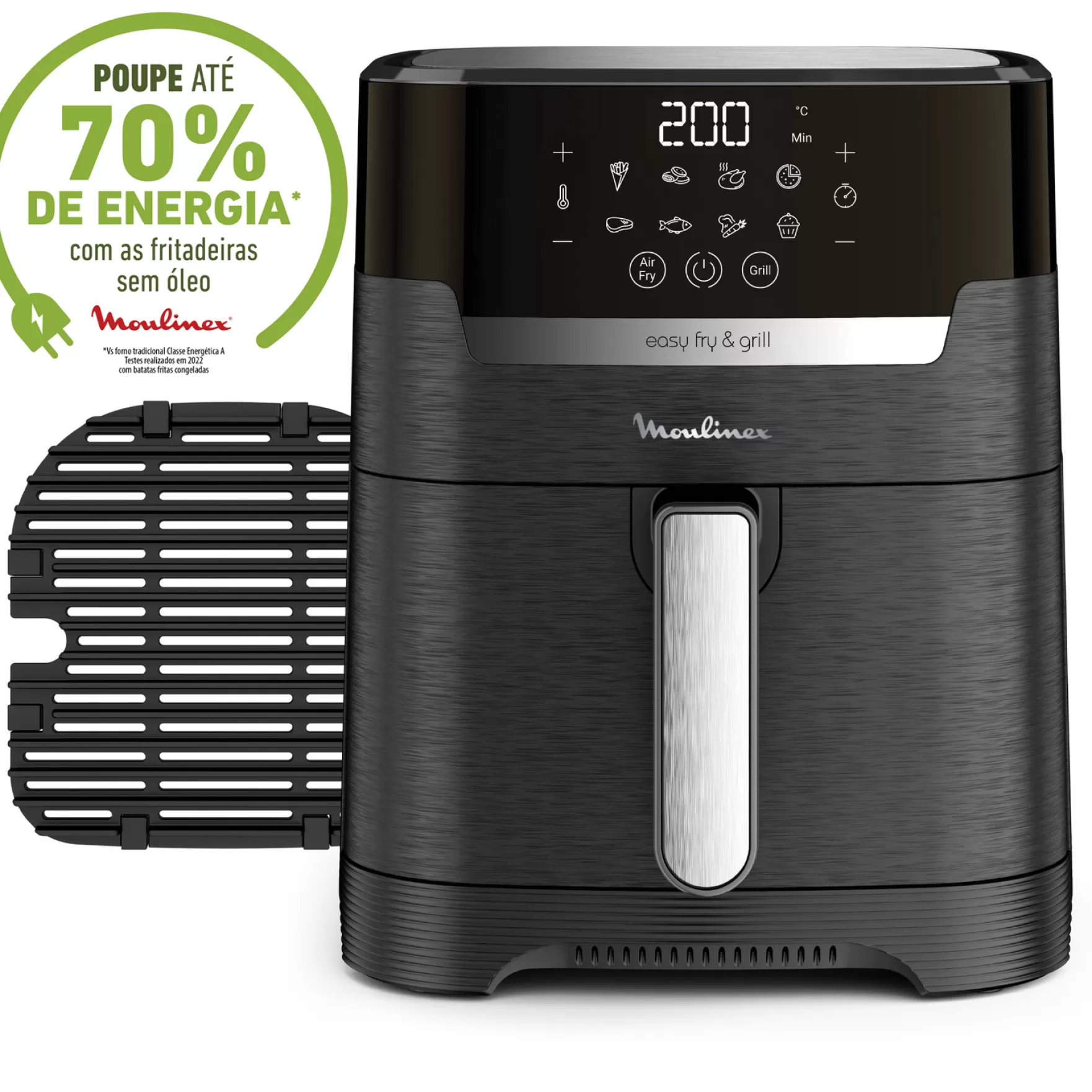 Moulinex Fritadeiras Sem Óleo*EASY FRY & GRILL PRECISION 2-EM-1