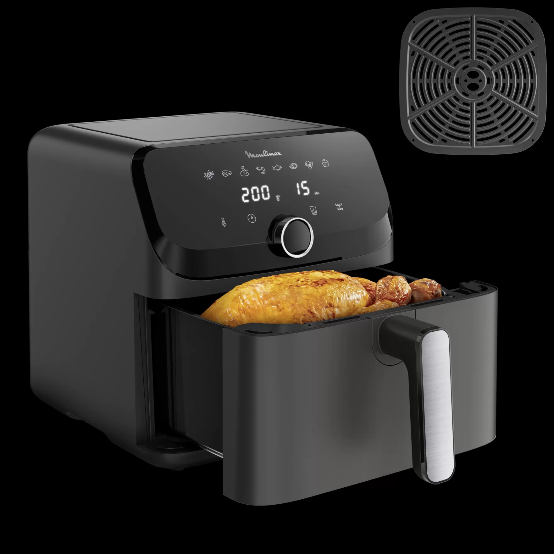 Moulinex Fritadeiras Sem Óleo*Easy Fry Mega 7,5 L